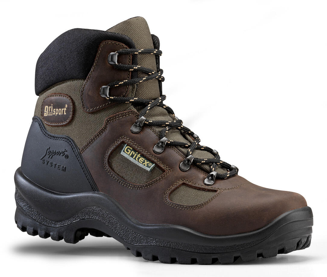 GRISPORT BOTA GR626 TREKKING ADULTO COURO ENCERADO -1DENSIDADE PU GRITEX CORDURA S.SYSTEM
