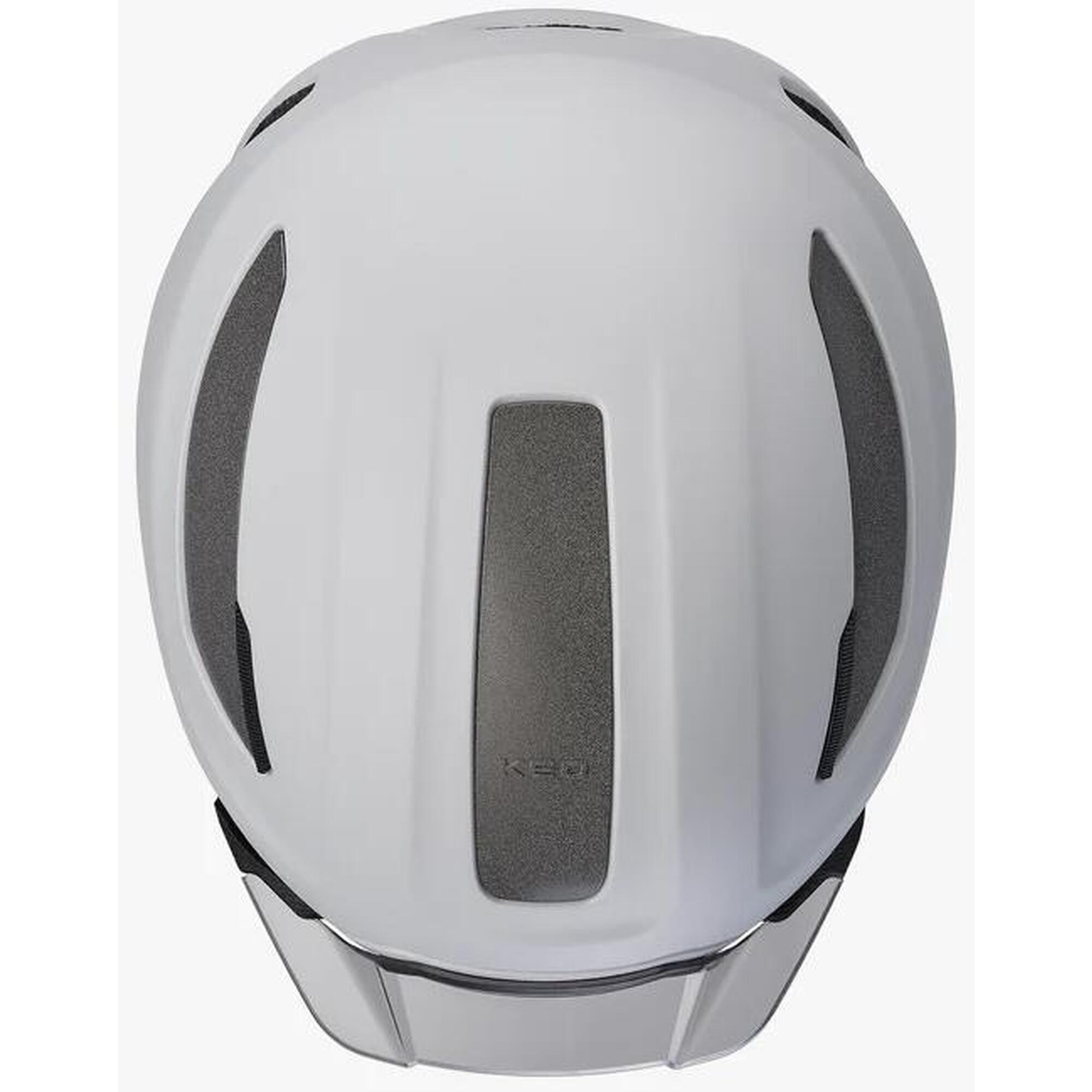 KED Casque de vélo REACH DT1, gris clair