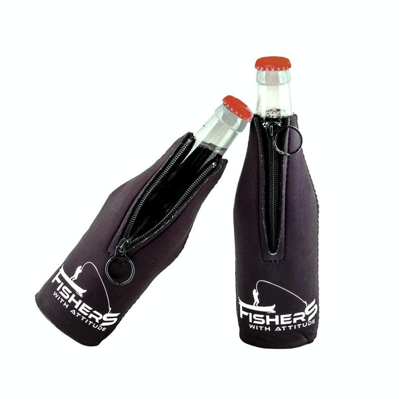 FishXplorer - Getränke-Kühlhalter für FisherWithAttitude-Flasche (3 Stück)