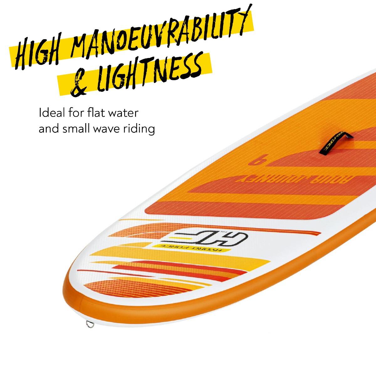 Children's stand up paddle board - Aqua Journey deep orange