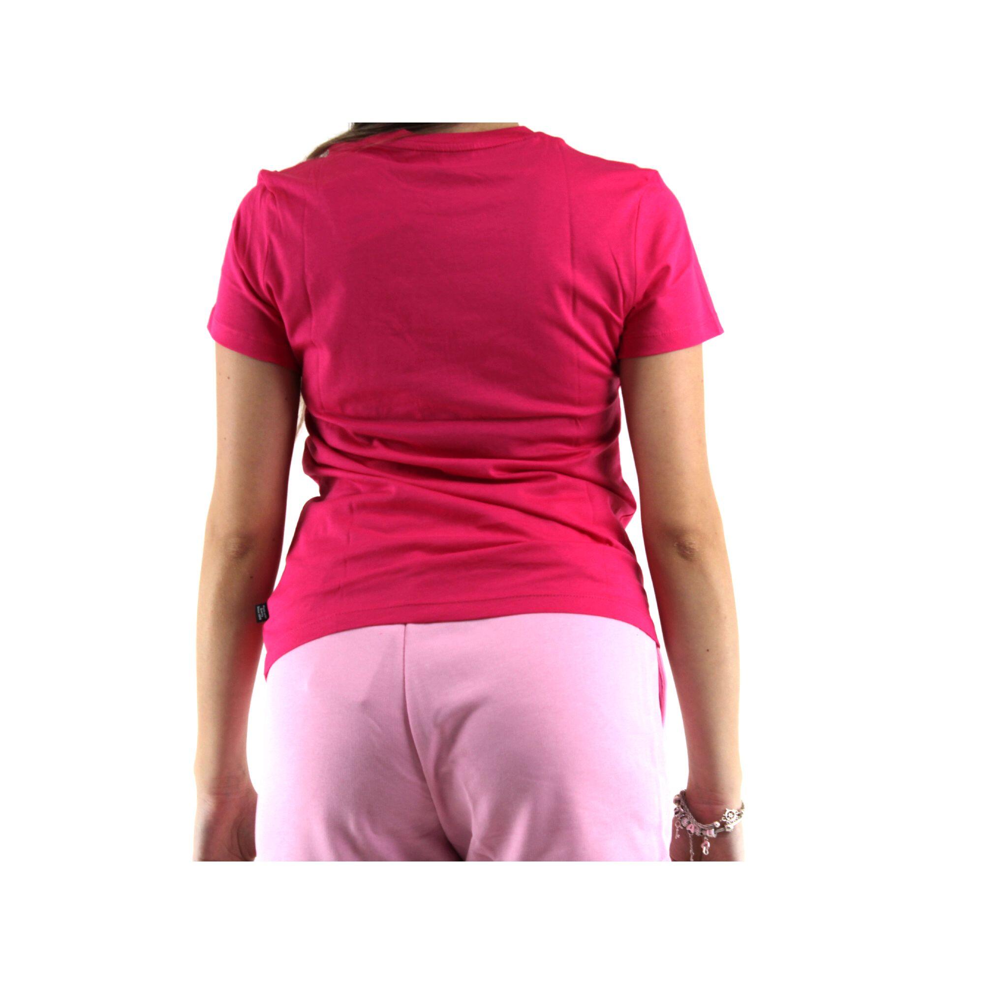 T-shirt Essentials Logo Femme PUMA Garnet Rose Pink 3/3