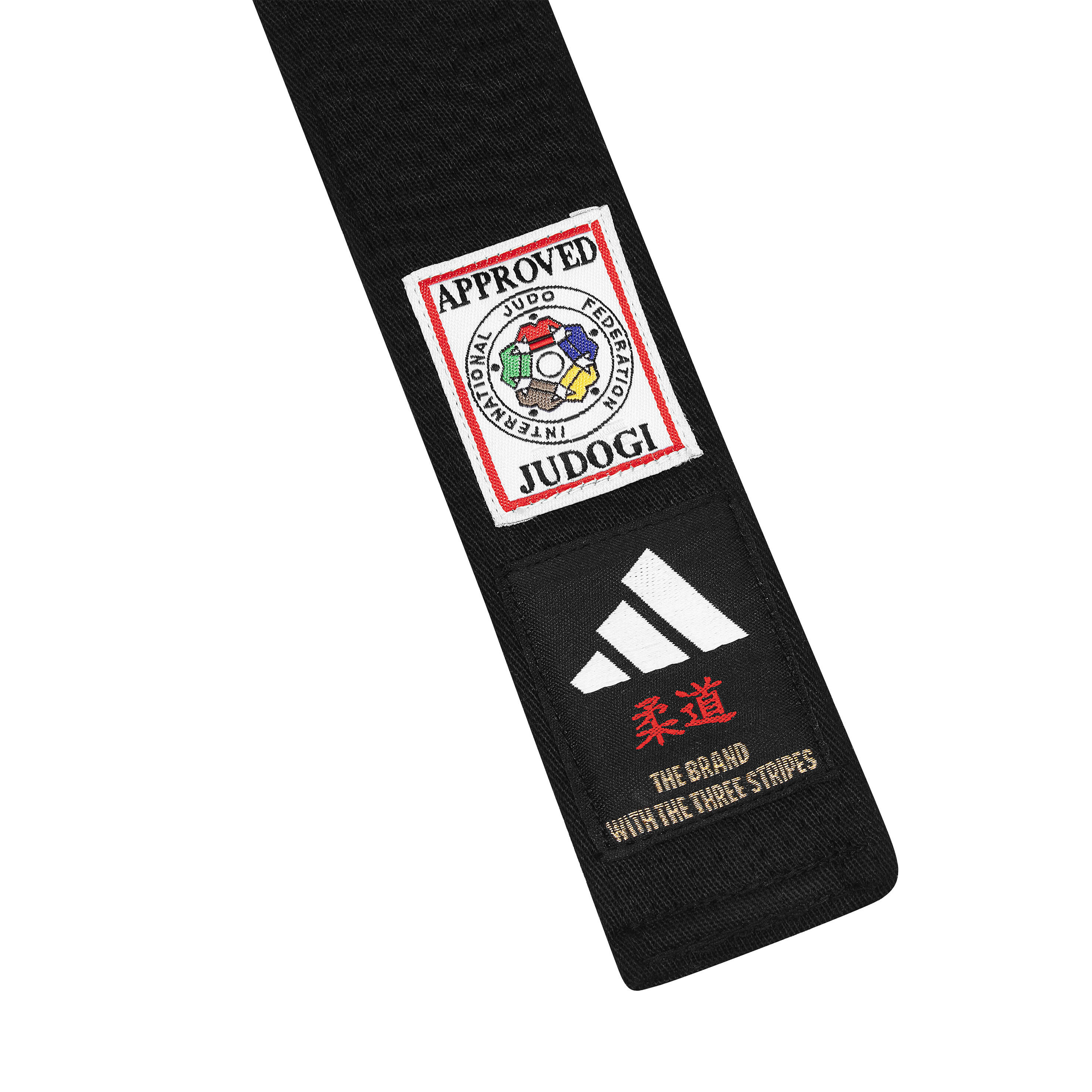 Ceinture noire Judo Adidas IJF 2/2