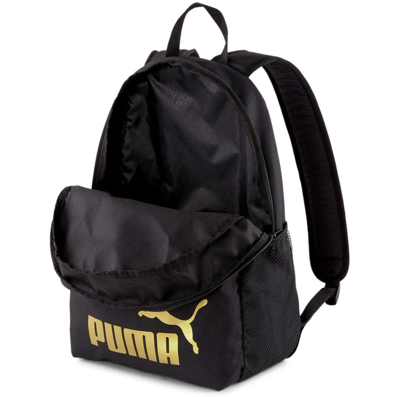 PUMA Phase Backpack Rucksack Sport Freizeit Reise Schule 075487 49 schwarz 3/7
