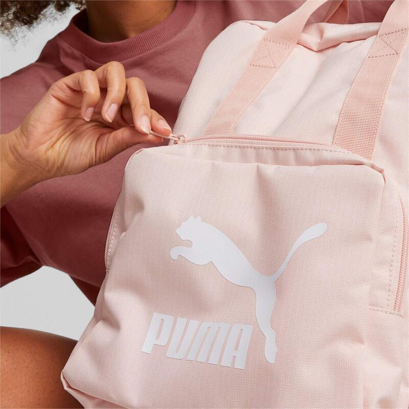 Mochila Puma Classic Archive Tote Bp 12L, Rosado, Unisexo