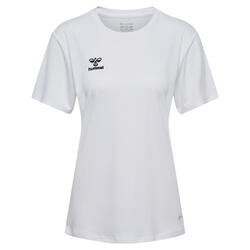 T-Shirt Hmlessential Dames Ademend Sneldrogend Hummel