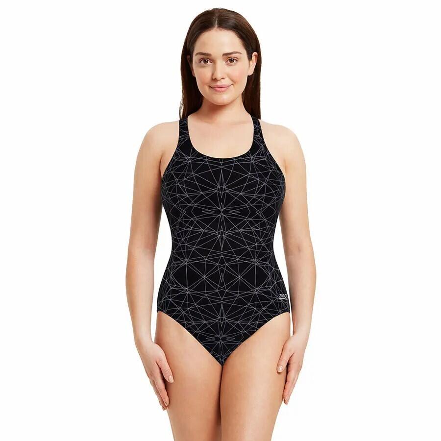 Women's 1-piece swimsuit Zoggs Warrego Powerback