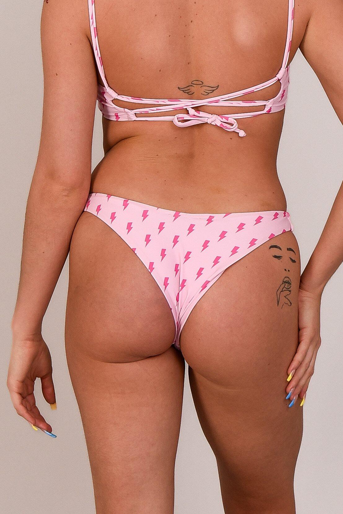 Bikini z koronką Straik of Luck, krótki top 2/7