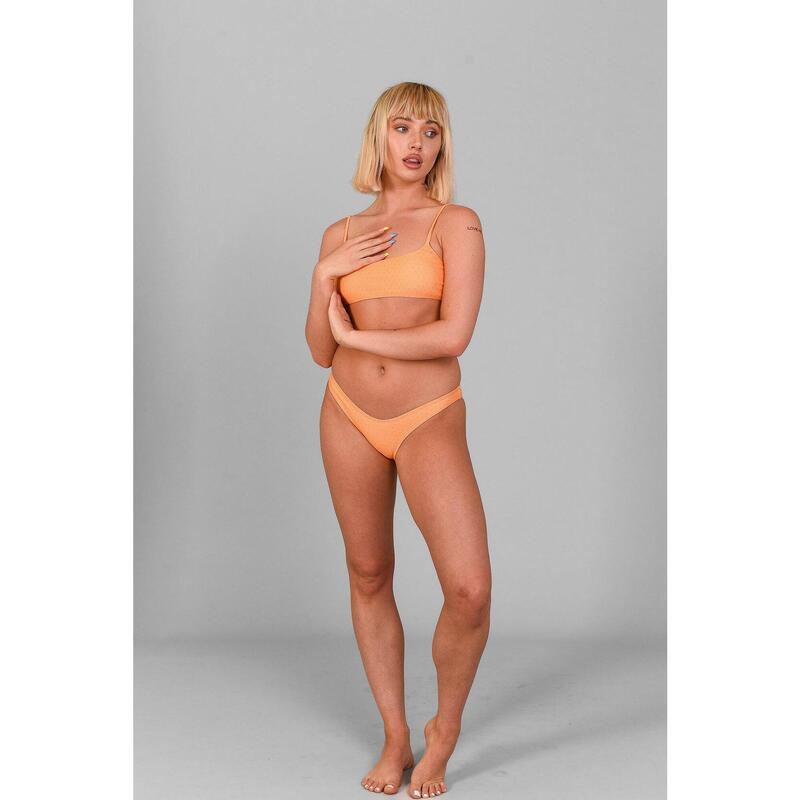 Tangerine Squeeze Brazilian Bikini Bottoms