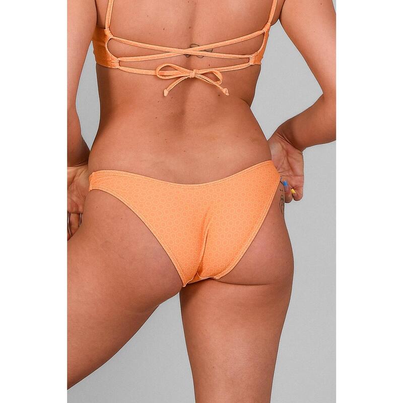 Tangerine Squeeze Brazilian Bikini Bottoms