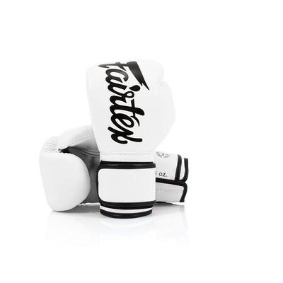 Fairtex bgv14 microfiber bokshandschoenen - wit