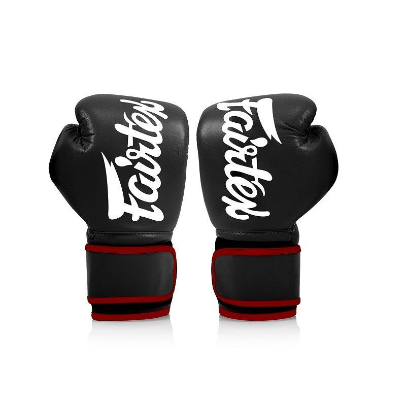 Guantoni da boxe Fairtex BGV14 – Microfibra – Bianco/Nero – 10 oz 2/7