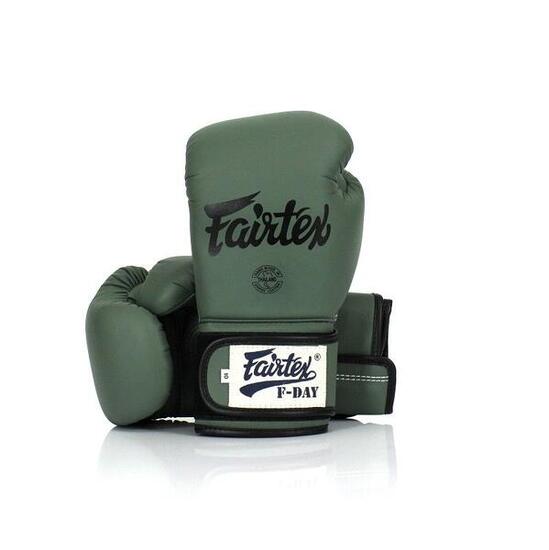 Guantoni da boxe Fairtex BGV11 – F-Day Edizione Limitata – Verde – 10 oz