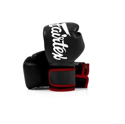 Fairtex bgv14 microfiber bokshandschoenen - zwart