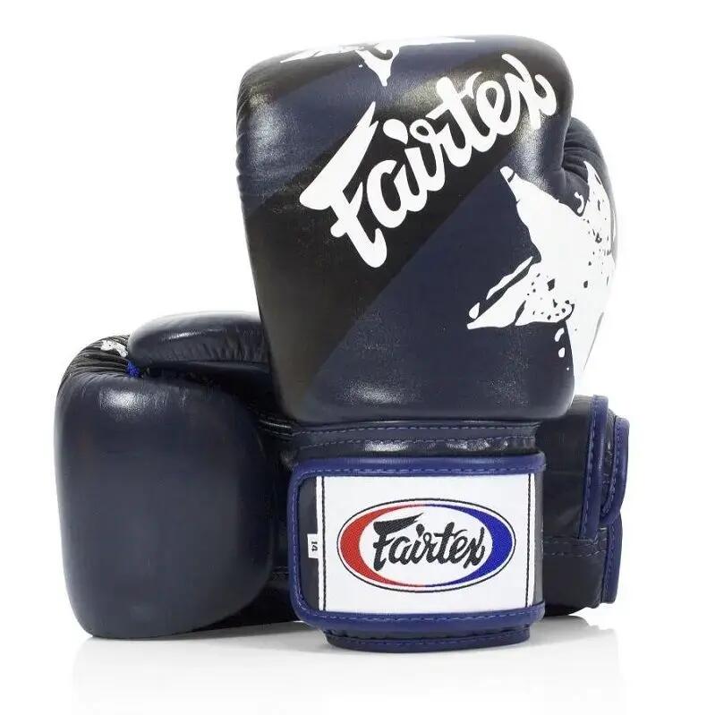 Boxing Gloves Fairtex BGV1 – Nation Print – Blue – 18 oz