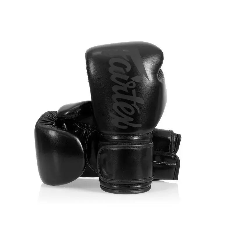Fairtex BGV14 Boxing Gloves – Black is Black – Black – 14oz