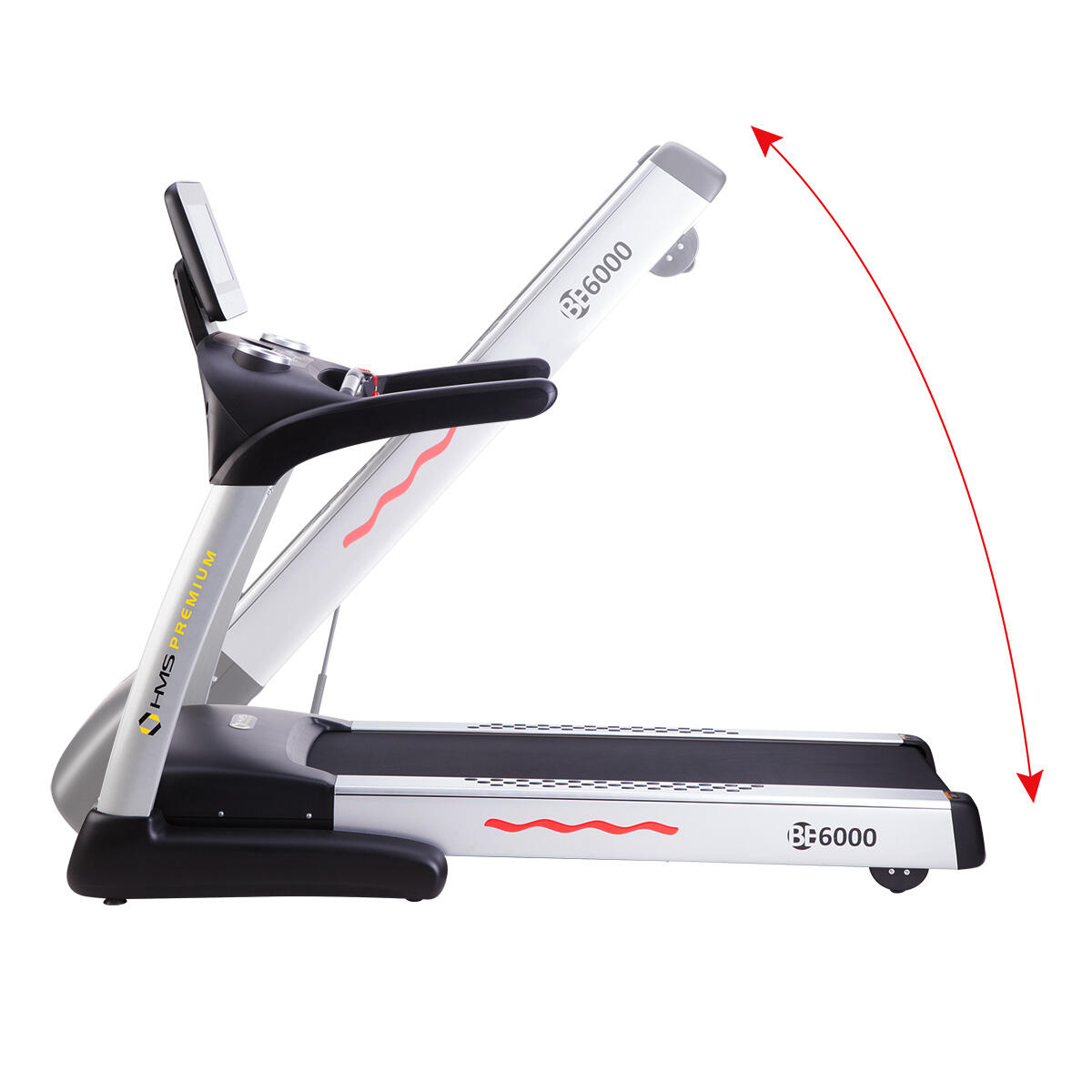 Tapis de course électrique SEMI COMMERCIAL BE6000 HMS PREMIUM 7/7