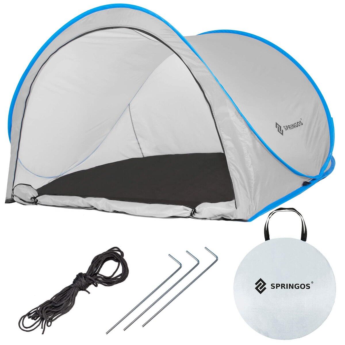Namiot plażowy 200x120x110 cm samorozkładający pop-up Springos