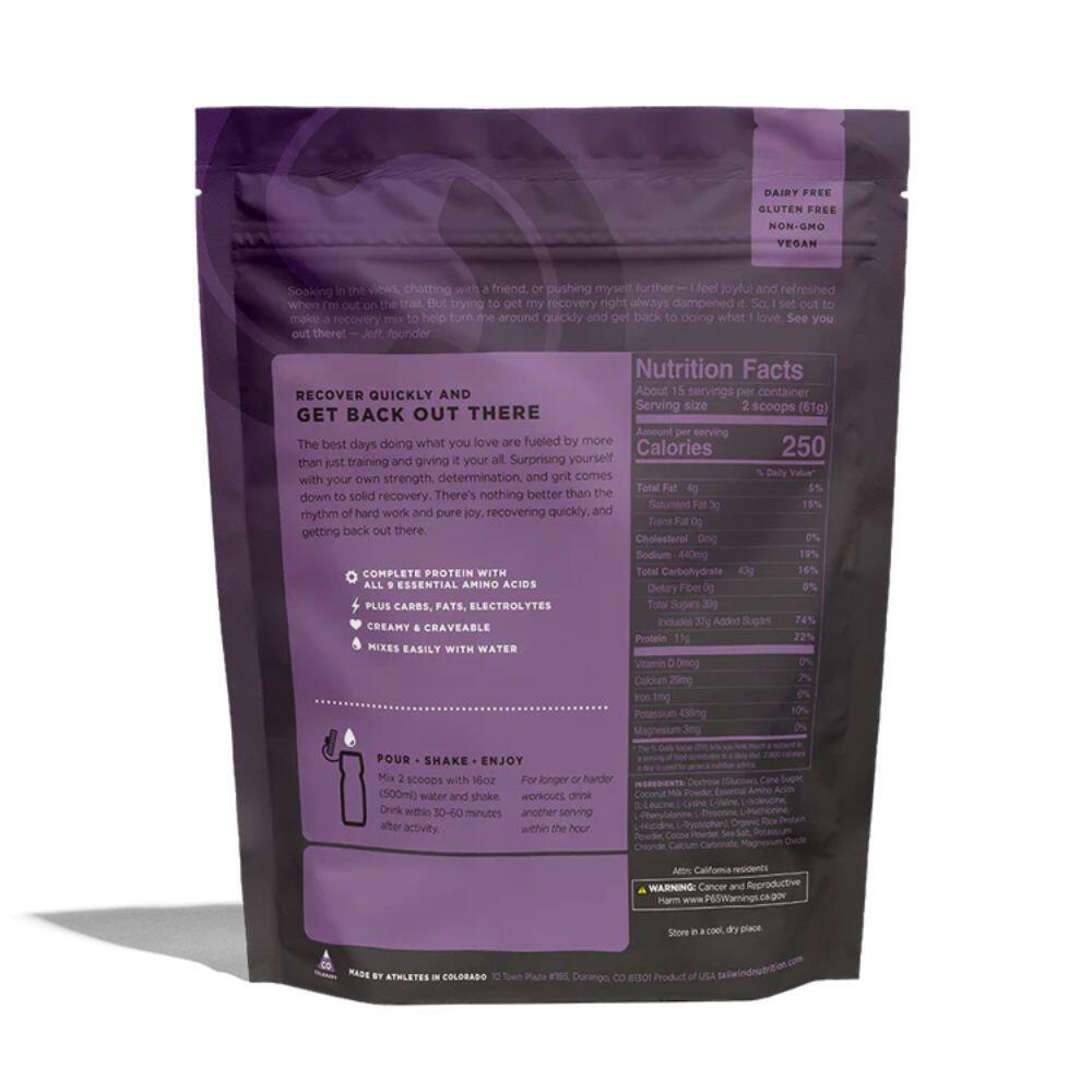 Pó Recovery drink 884g Tailwind Nutrition 2/3