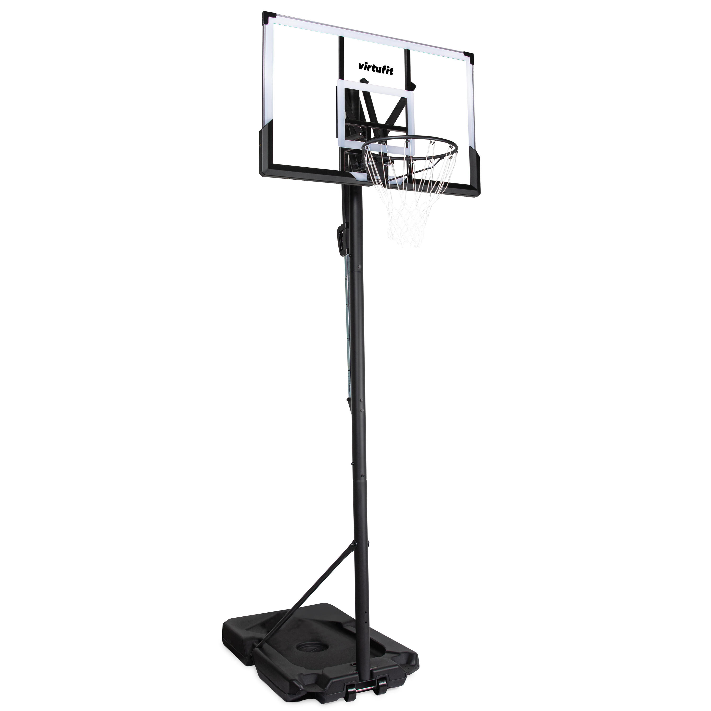 VIRTUFIT Palo da basket regolabile Pro - da 145 a 305 cm
