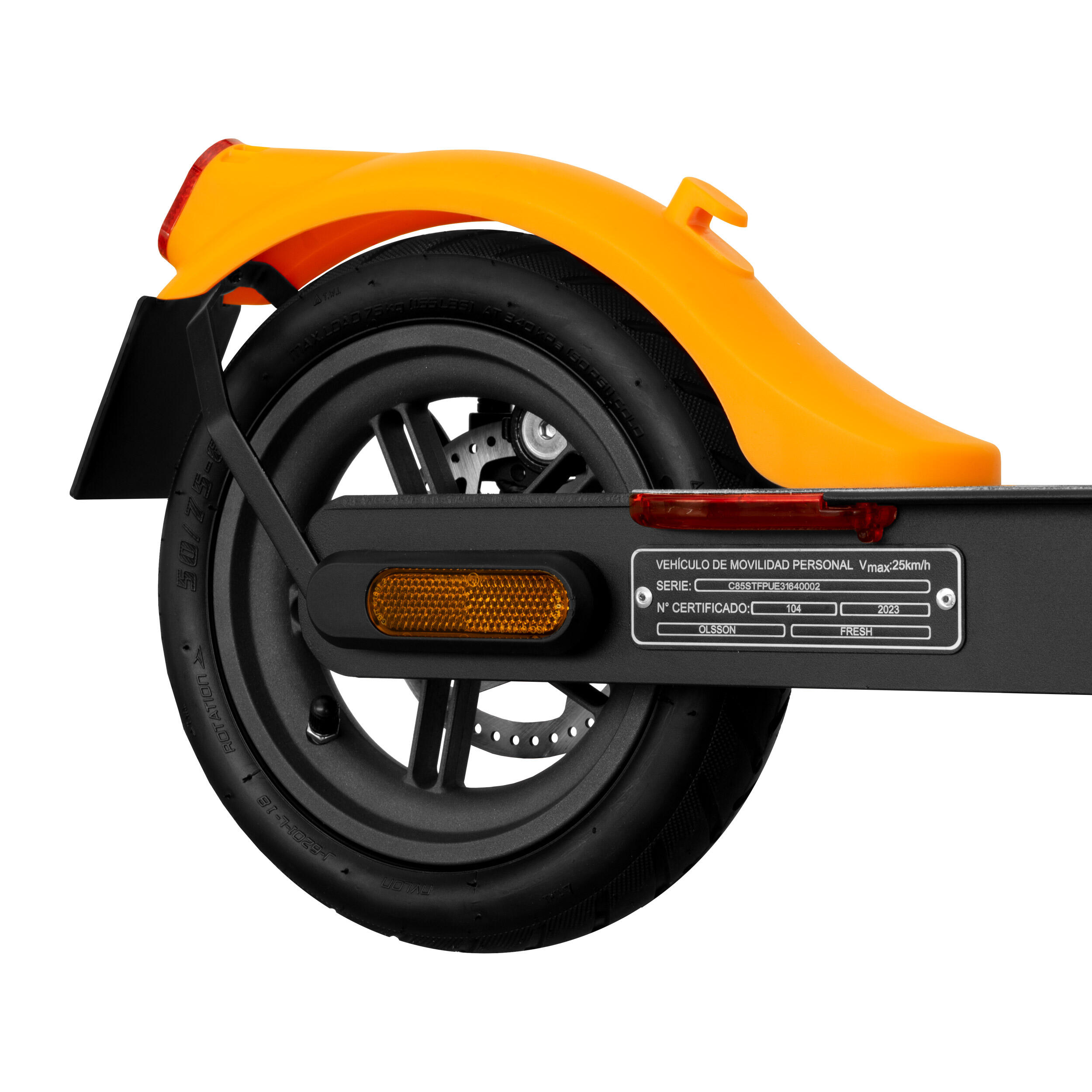 Elektrische step OLSSON PULSE DGT 2024 500W motor, 6000mAh, 25km autonomie 4/7