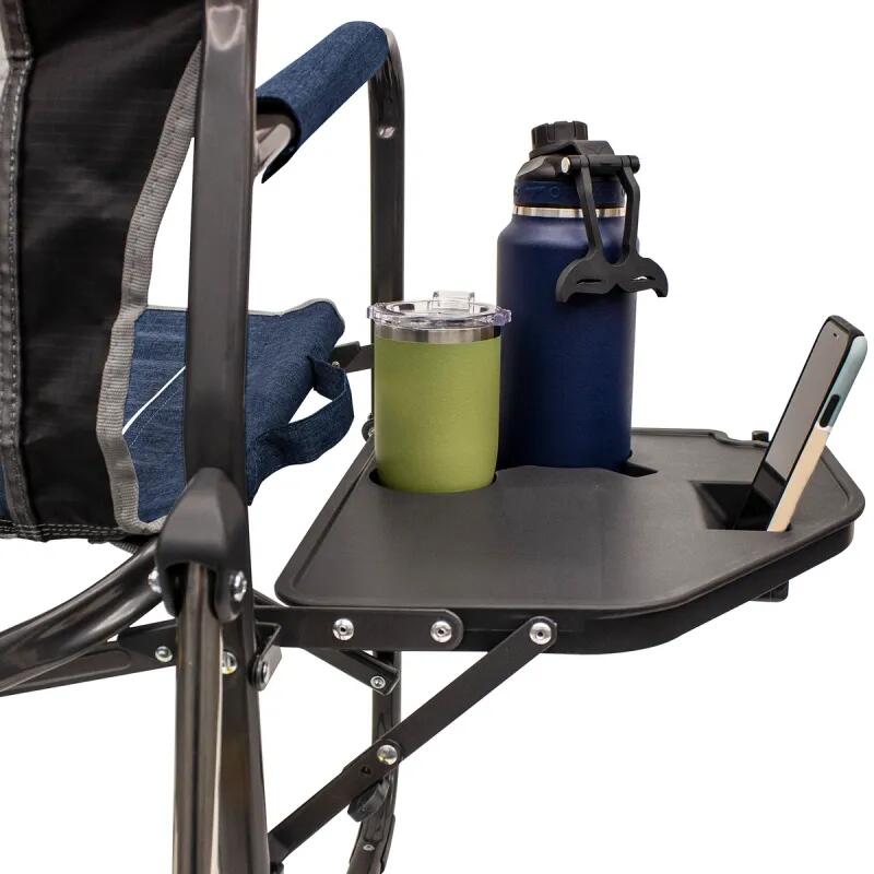 Houpací křeslo Freestyle Rocker™ with Side Table Heathered Pewter 5/9