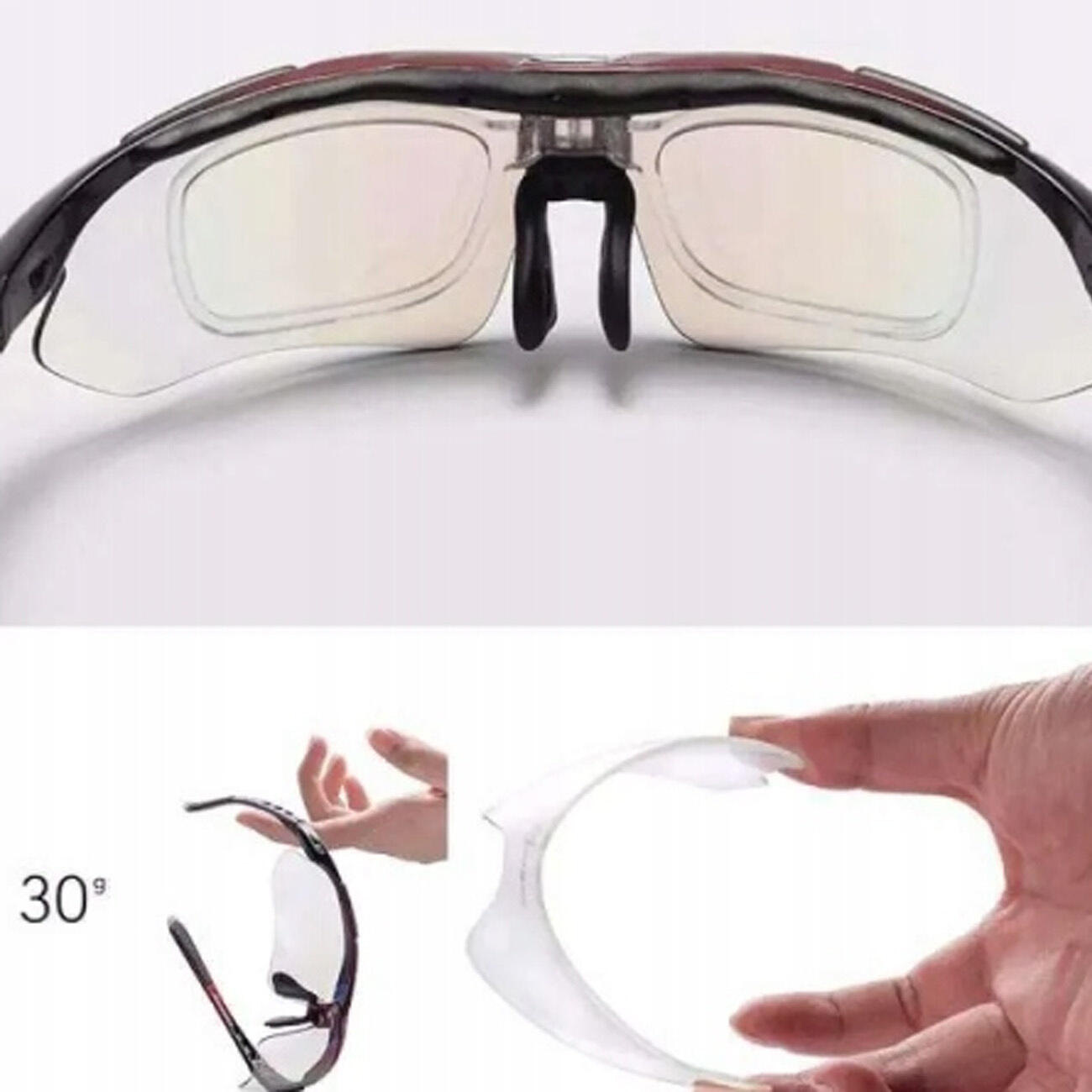 Fahrradbrille Brille für Fahrradfahren Rockbros 4/7