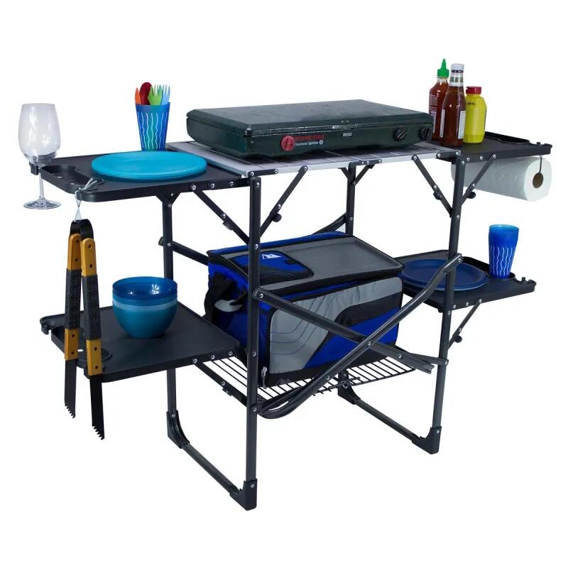 Stolik do gotowania GI Outdoors Slim-Fold Cook Station™ 2/7