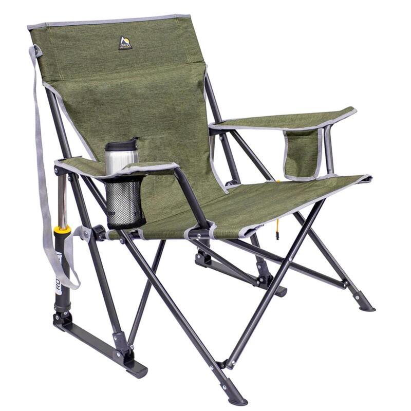 Krzesełko GCI Outdoor Kickback Rocker™ - heathered loden