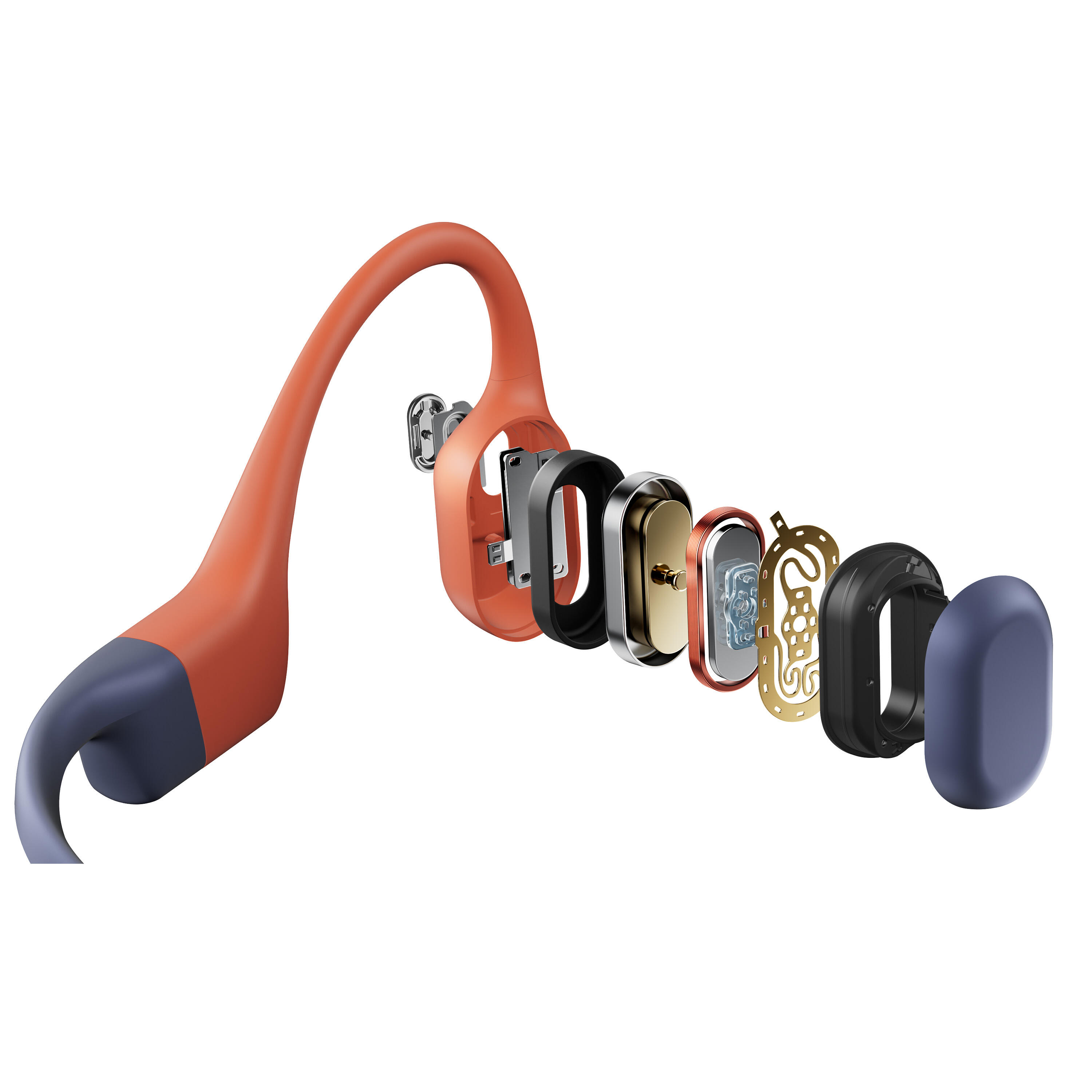 Sporthelm Shokz - OPENSWIM PRO ROT 3/7