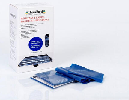 Bandes élastiques de musculation THERABAND® avec distributeurs pack de 30 Bandes