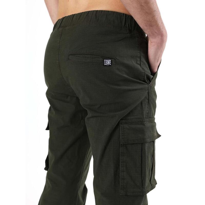 Pantalon cargo homme Leone Beach avec grandes poches