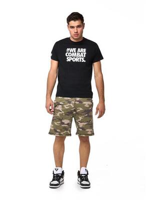Complete herenset met leone summer style camouflage t-shirt en short