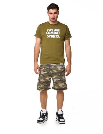 Ensemble complet homme avec t-shirt et short camouflage Leone Summer Style