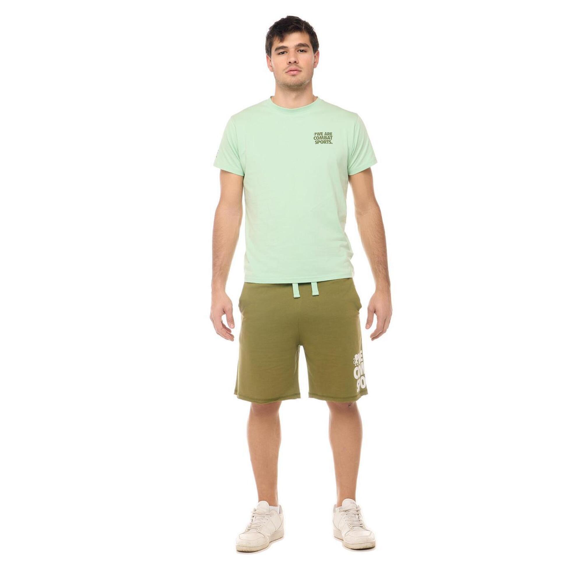 Leone 1947 Apparel - Ensemble Homme Complet Avec T-shirt Et Short Leone Summer Style - Survêtement - Gris|vert - 56 3xl - Decathlon
