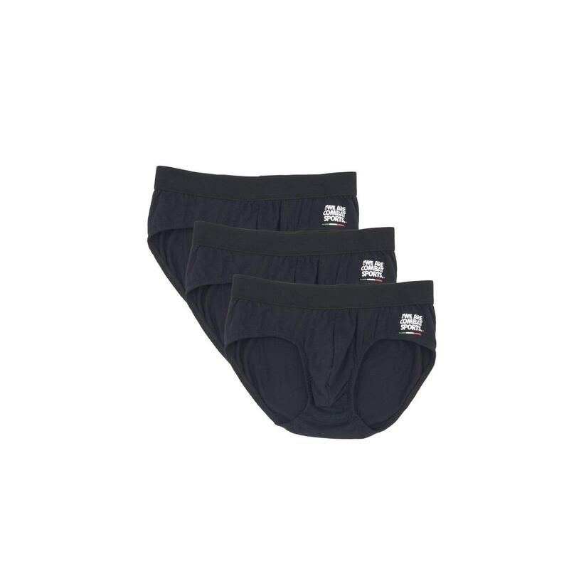 Slip da uomo con stampa Underwear - 3pz