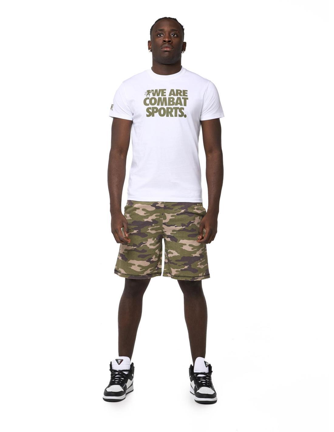 LEONE 1947 APPAREL Set completo da uomo con t-shirt e pantaloncino mimetico Leone Summer Style
