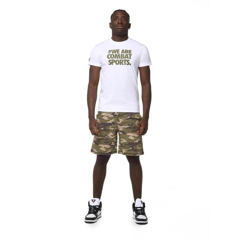 Conjunto de hombre con camiseta y pantalón corto camuflaje Leone Summer Style