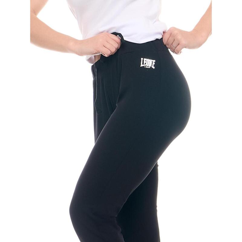 Pantalon de sport Leone Basic avec revers