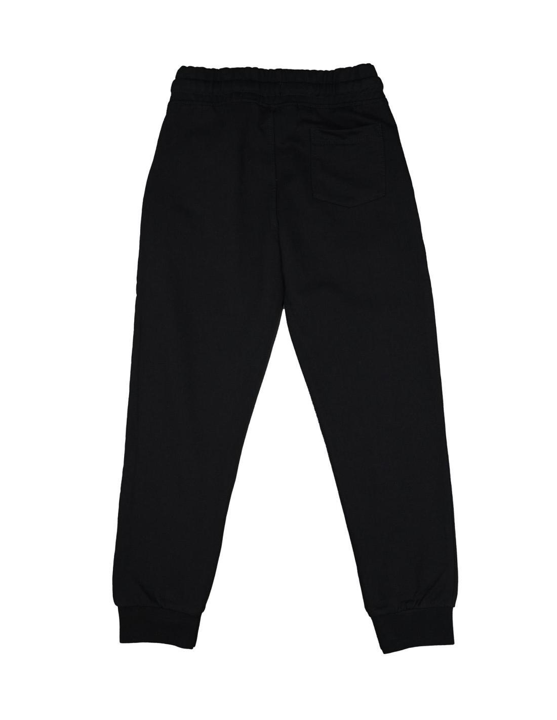 Pantalon de survêtement Leone Basic pour enfants avec revers 2/2