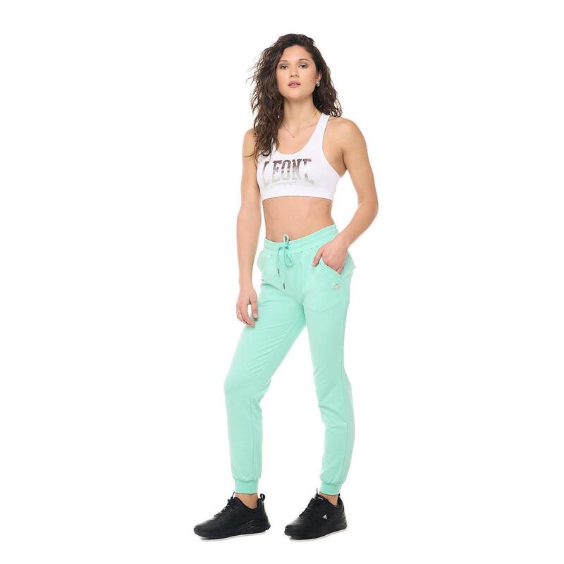 Pantaloni de trening Leone Basic cu manșete