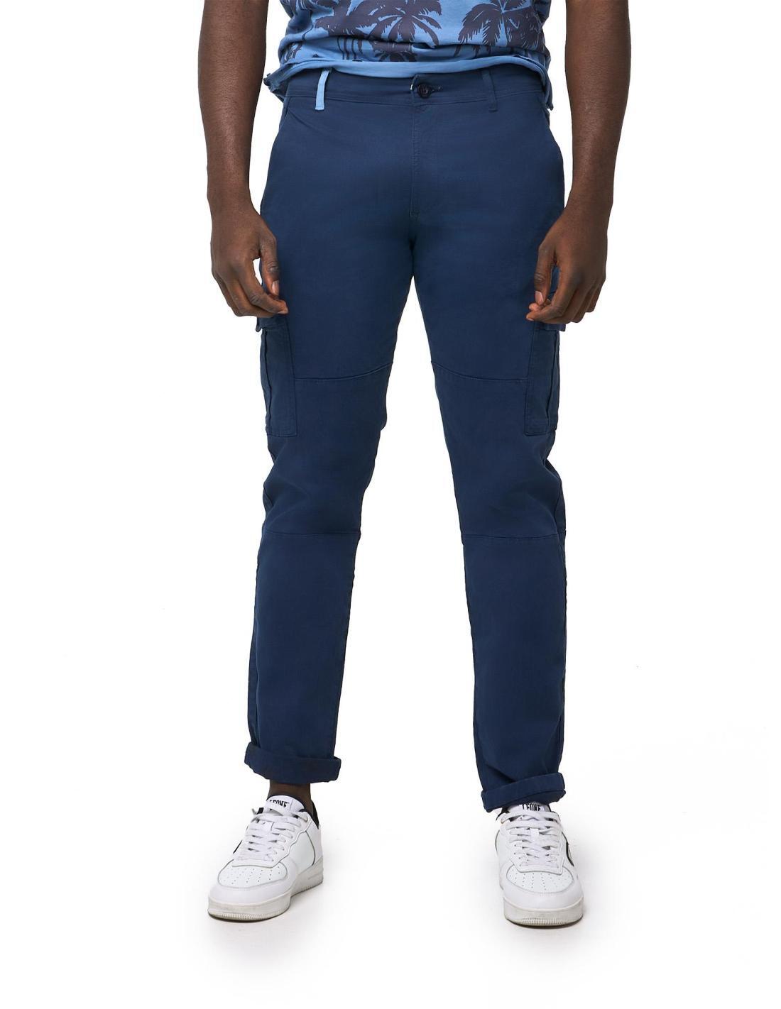 LEONE 1947 APPAREL Pantalón cargo de hombre Leone Beach con bolsillos grandes