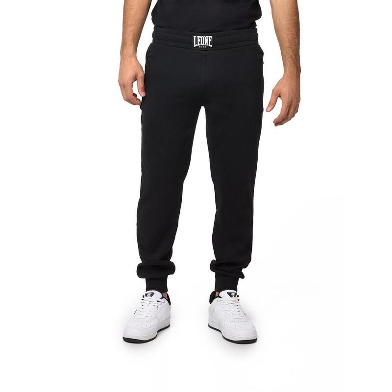 Pantalon de sport homme Leone B&W avec poches zippées