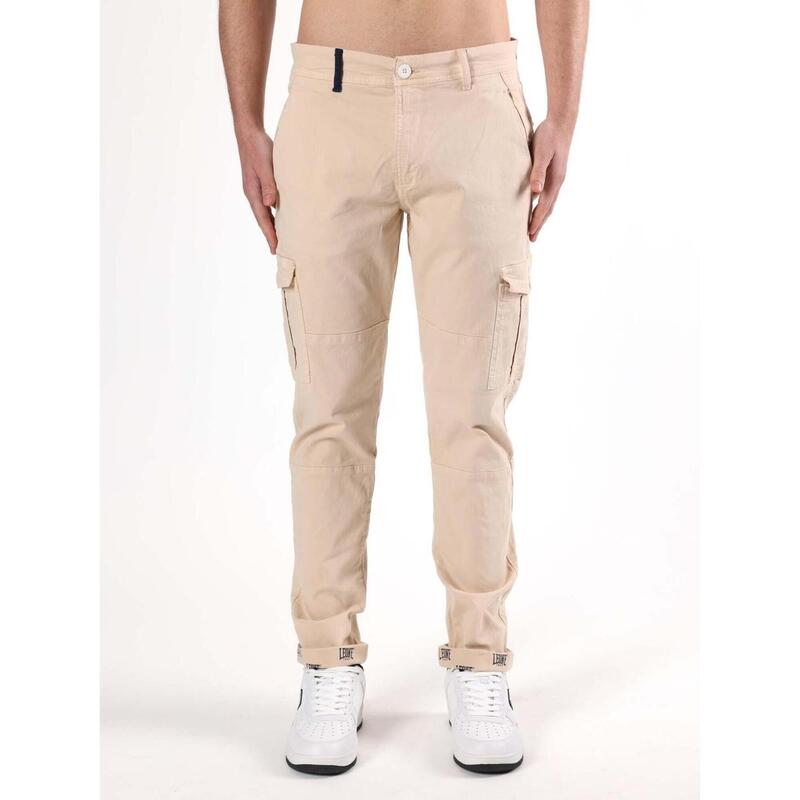 Pantalón cargo de hombre Leone Beach con bolsillos grandes