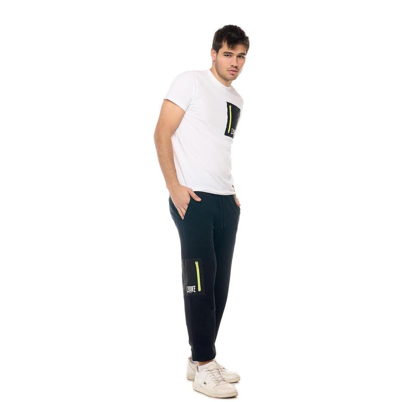 Pantalon de sport homme Leone Active avec ourlet élastiqué