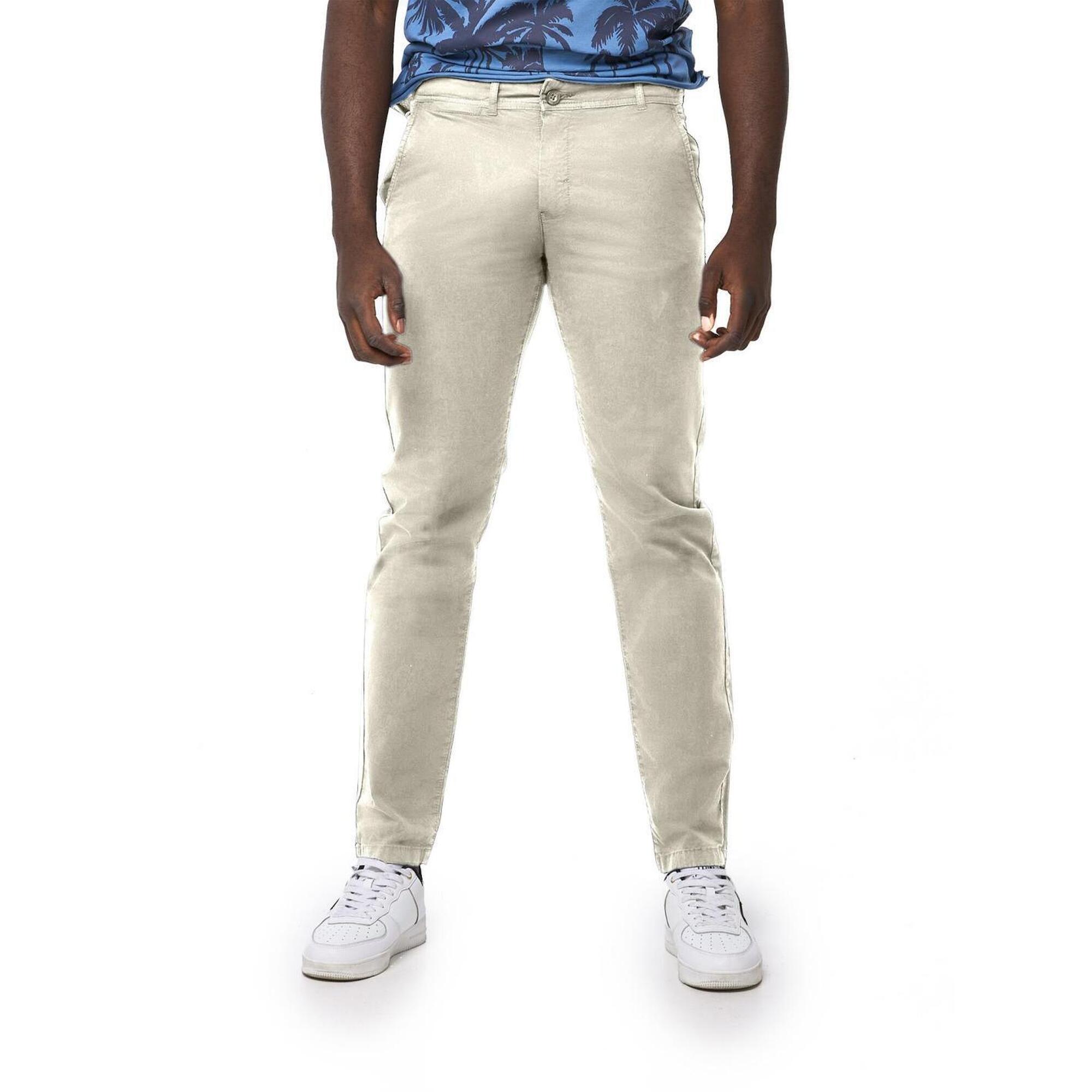 Leone 1947 Apparel - Pantalon Chino Homme Leone Beach - Pantalons - Beige - 48 Xl - Decathlon