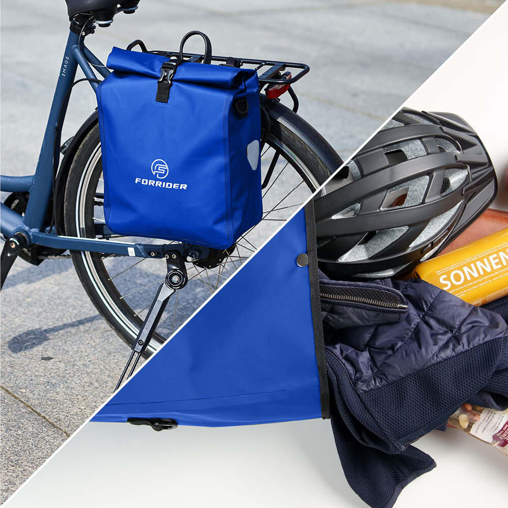 Fahrradtasche Basic 22L-Wasserdichte Gepäckträgertasche perfekter Allrounder 2/7
