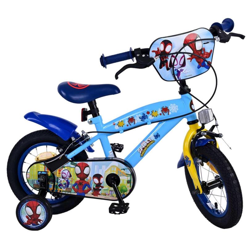 VOLARE BICYCLES Kinderfahrrad Spidey 12 Zoll, ohne Rücktrittbremse