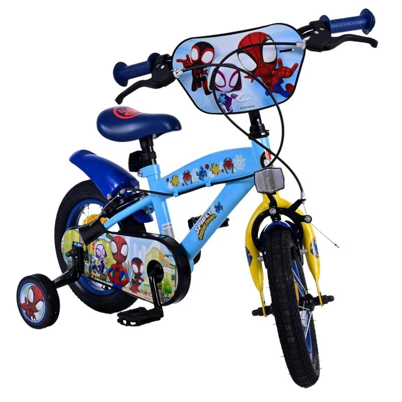 VOLARE BICYCLES Kinderfahrrad Spidey 12 Zoll, ohne Rücktrittbremse