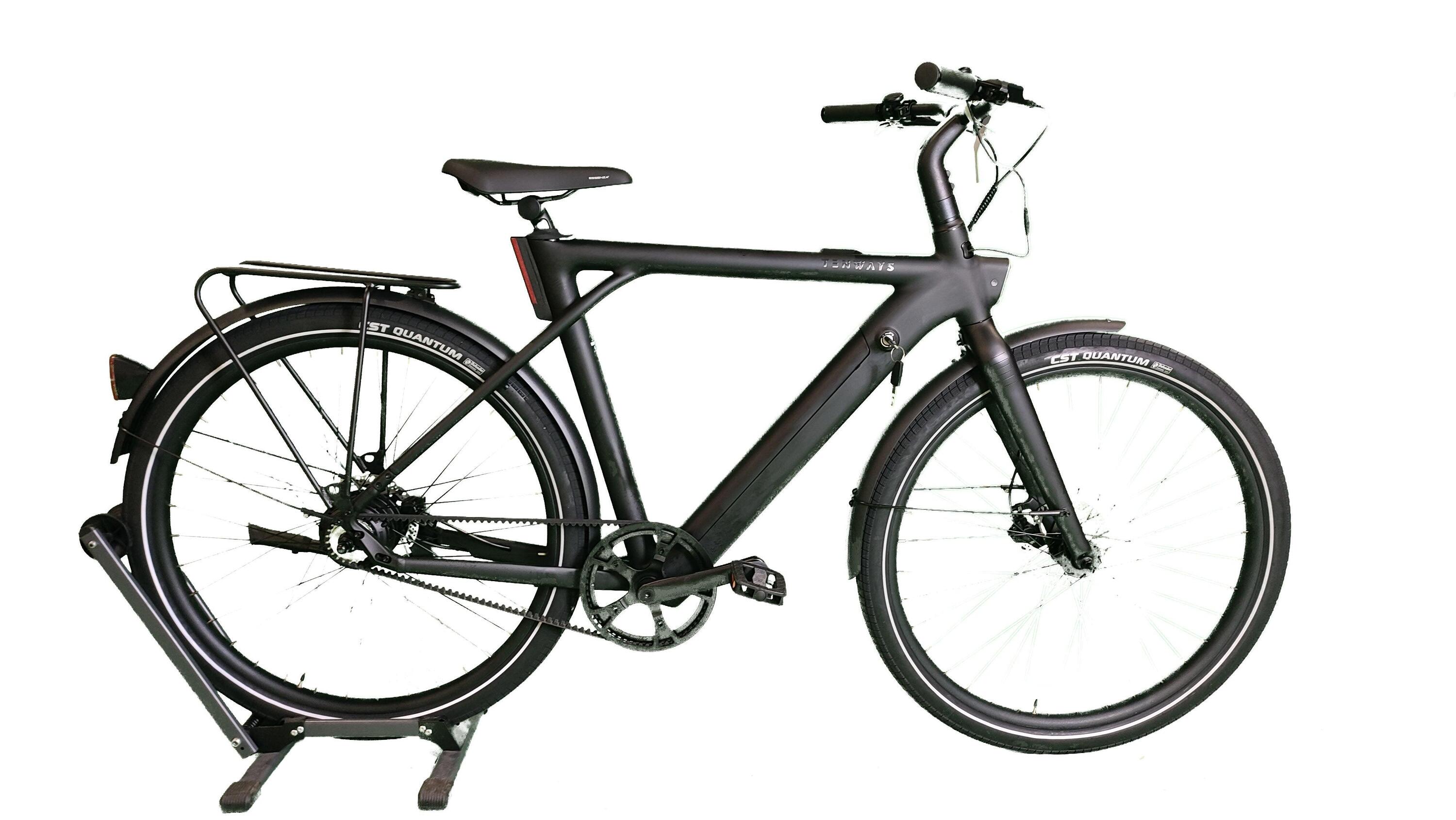 TENWAYS Vélo de ville électrique -  CGO009 - Midnight Black