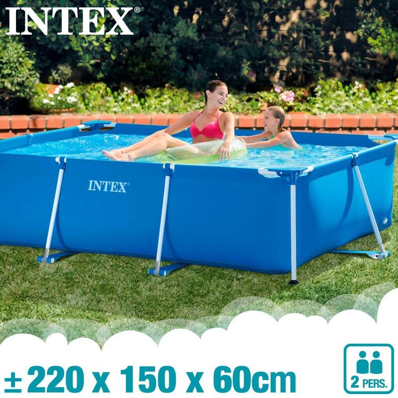 Intex - Rectangular Frame - Piscine - 220x150x60 cm